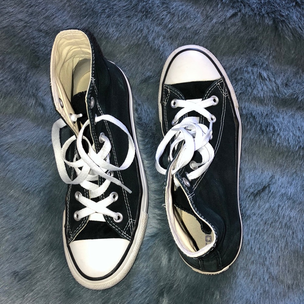 Black High Top Converse